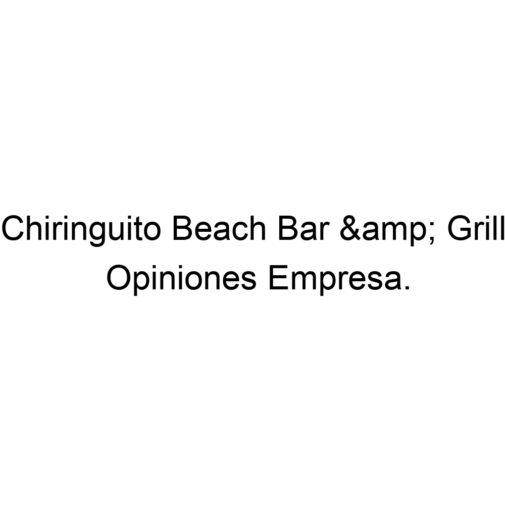 opiniones-chiringuito-beach-bar-grill-oropesa-del-mar-964313400