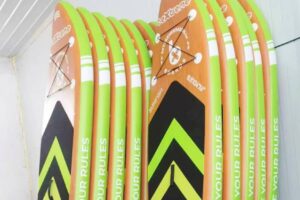 Ya es posible comprar paddle surf hinchable de madera en la firma BeXtreme
